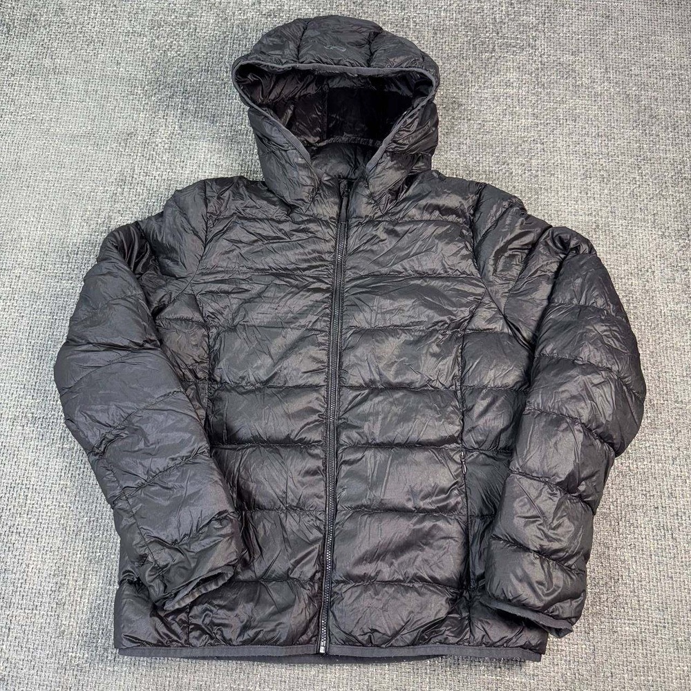 Tna Aritzia The Little Puff Jacket Women Medium Black Hooded Puffer